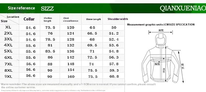Men's Plus Size Winter Assault Jacket