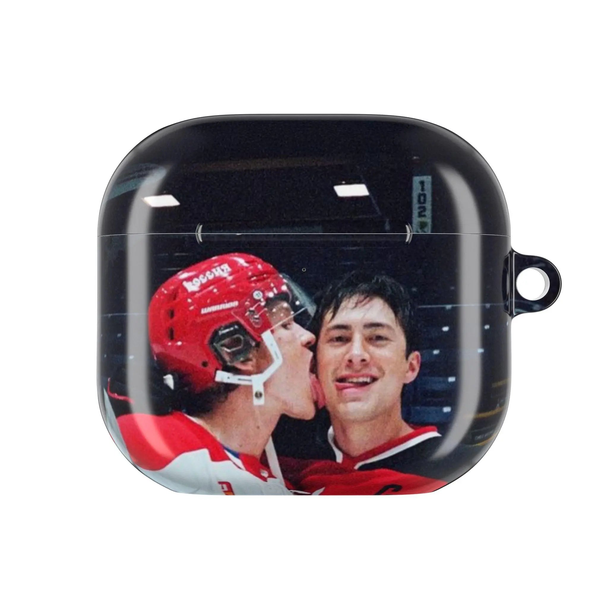 Heated Rivalry Inspired Airpods Case for Generation 1 2 3 4 & Pro 1 2 3, Hollander & Rozanov LGBT Love Romance Hockey Movie Booktok Merch Gift for Fan Reader Airpods Cover